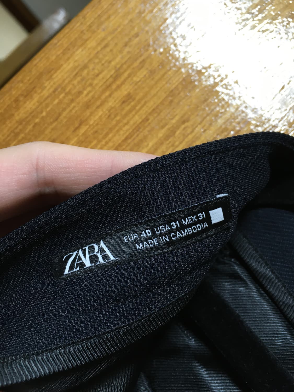 [아우터 대방출!] 자라 네이비 세미수트 셋업 상품이미지6