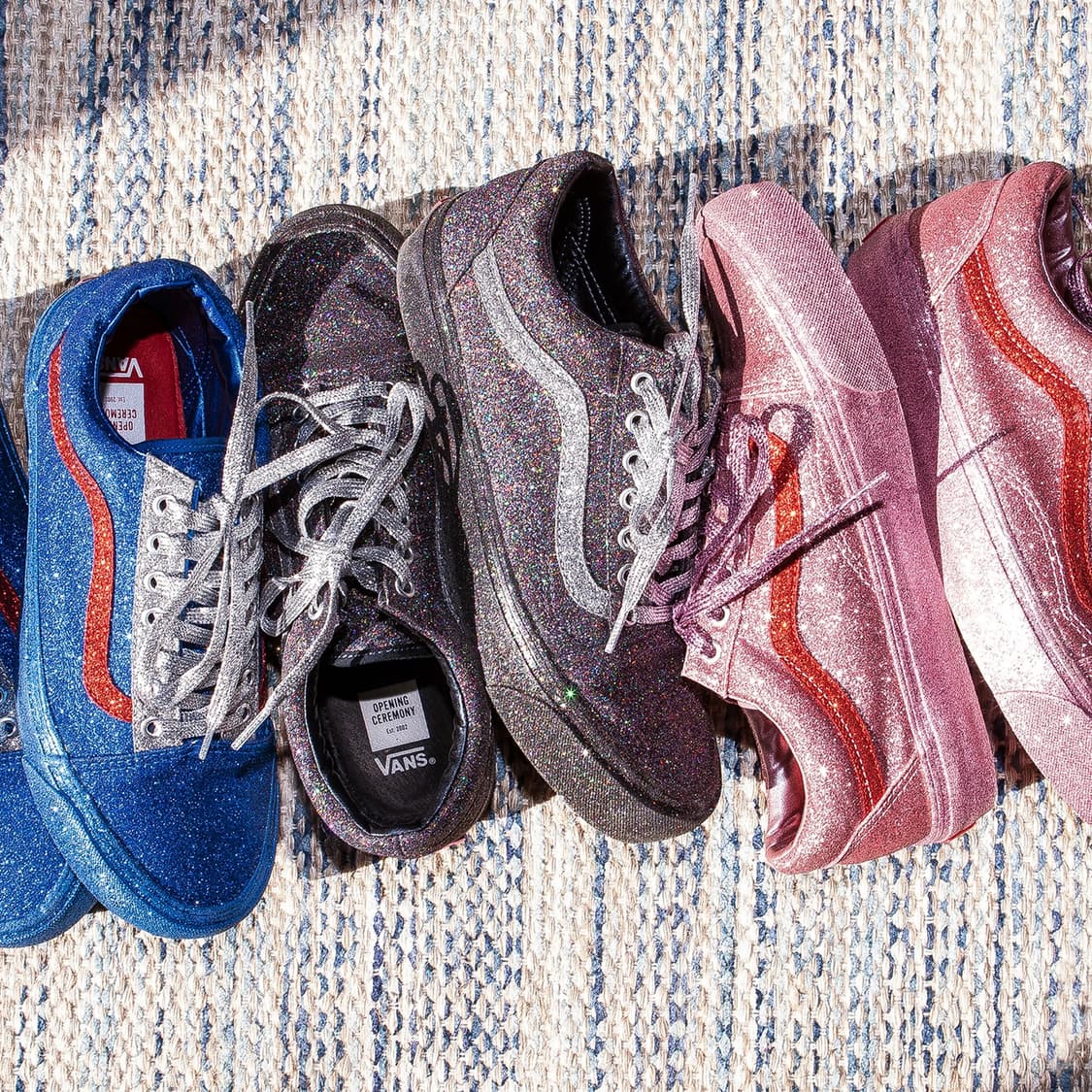 올글리터 핑크 올드스쿨 반스 OC x vans  상품이미지3