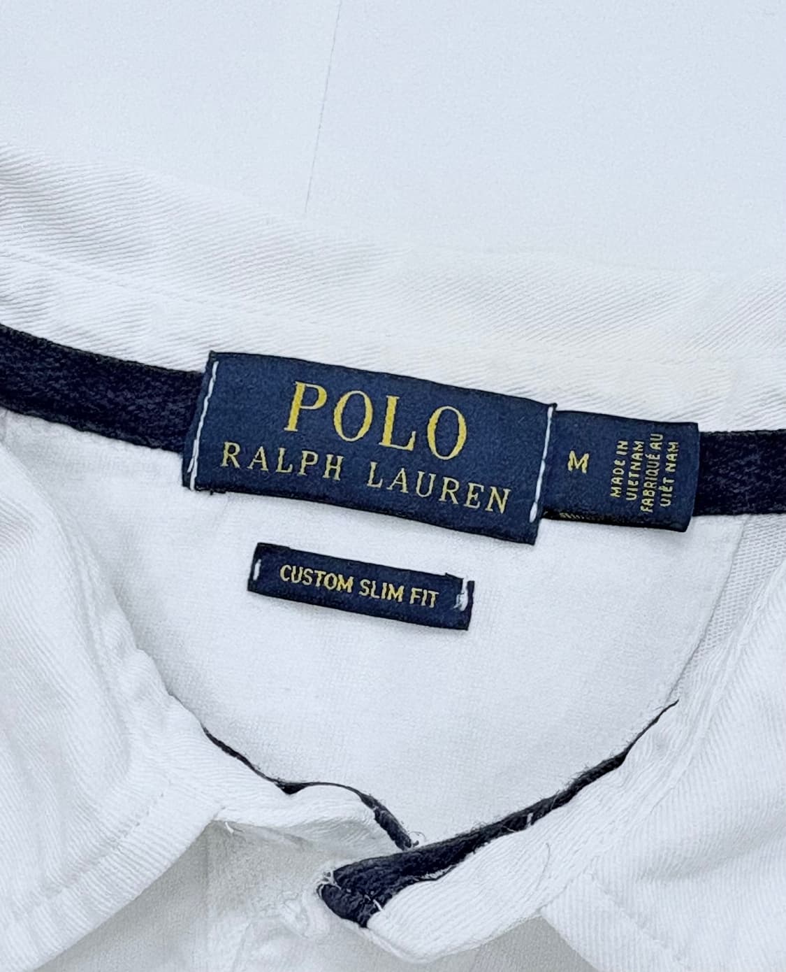 Polo 폴로랄프로렌 신형 화이트 럭비 카라티 상품이미지4