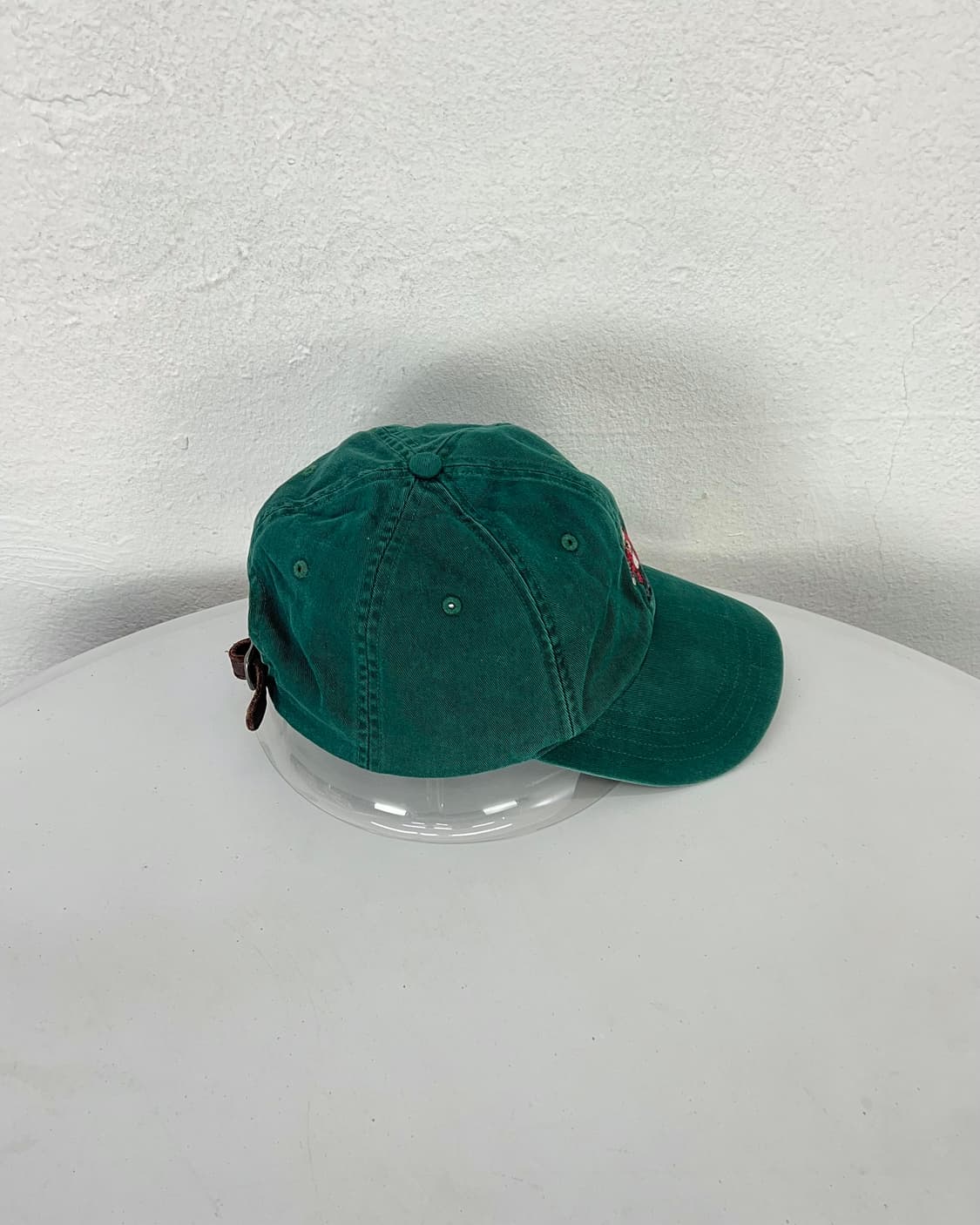 90s 폴로 랄프로렌 딥 그린 폴로 베어 볼캡 상품이미지3