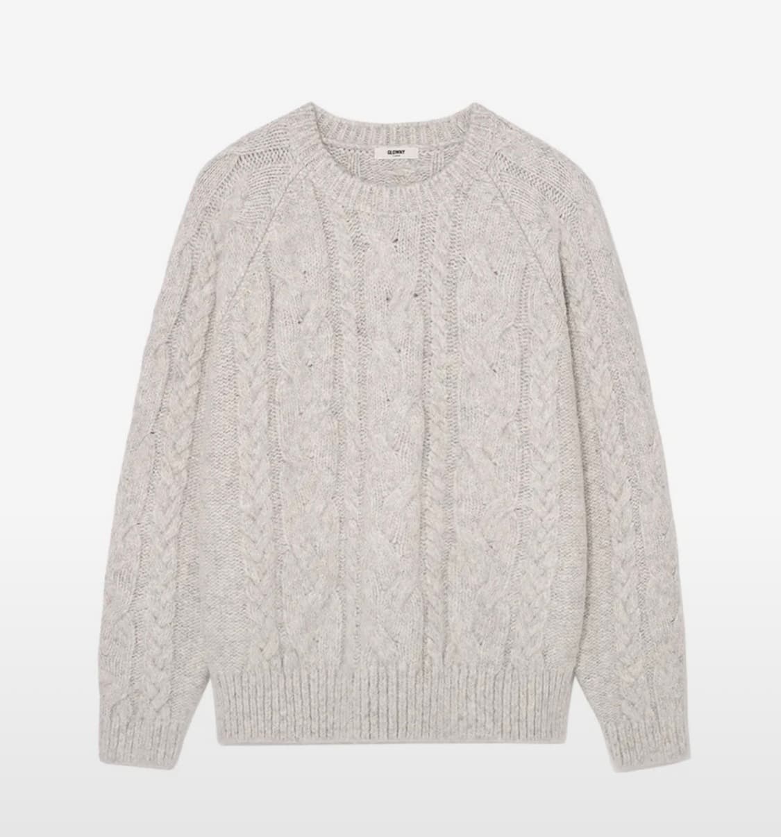 글로니 G 케이블 니트 상품이미지1