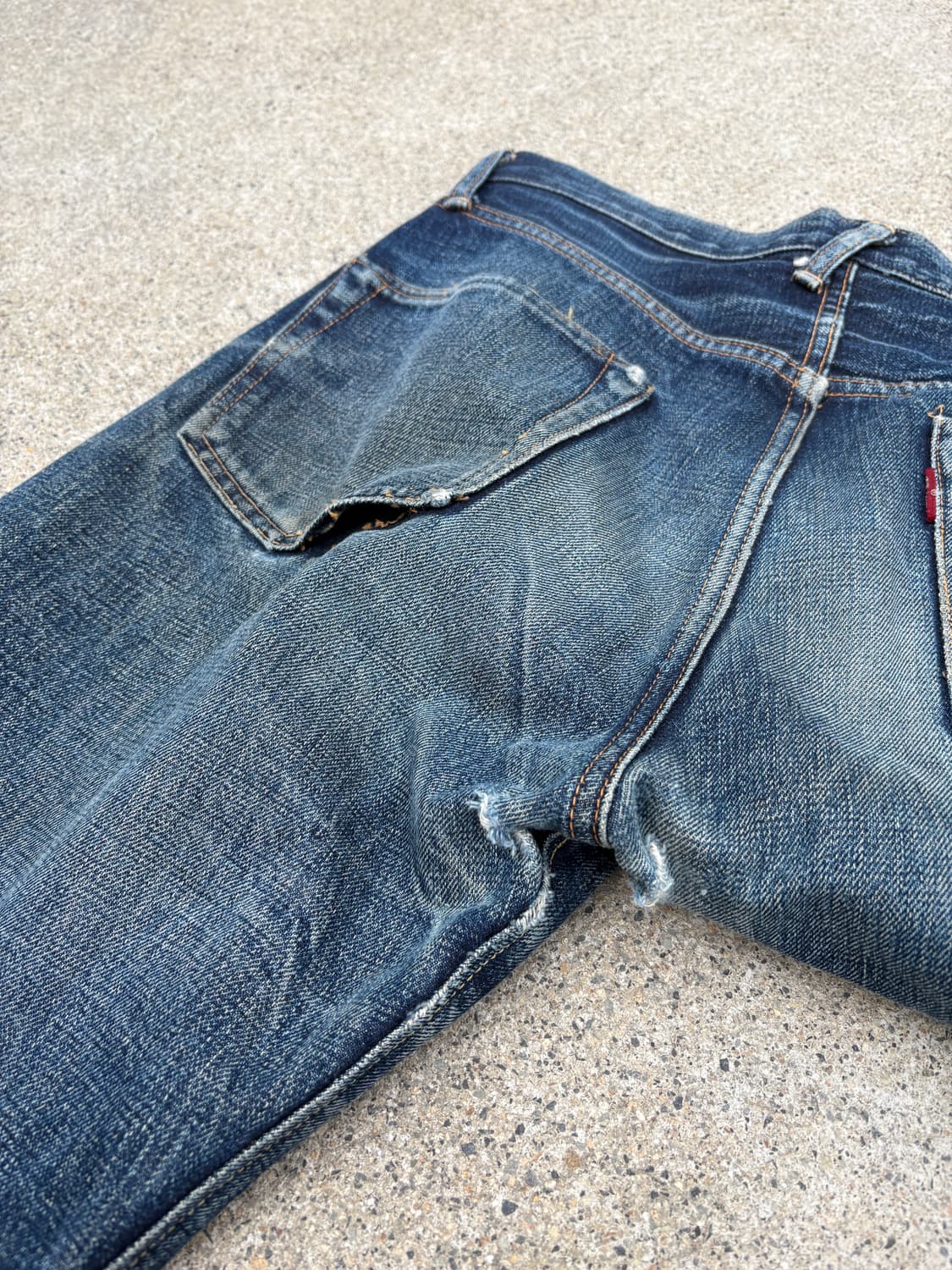 드님 by 웨어하우스 셀비지 데님 팬츠 상품이미지7