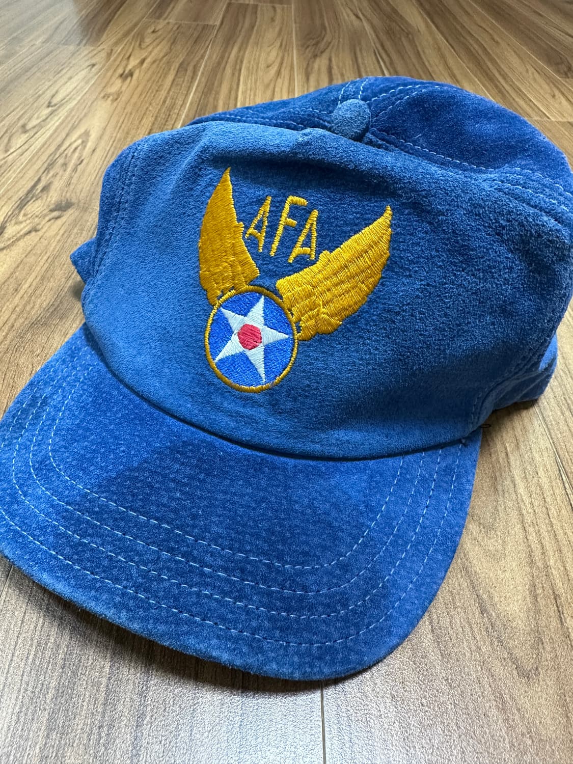 미 공군 AFA 스웨이드 모자(Made in USA) 상품이미지8