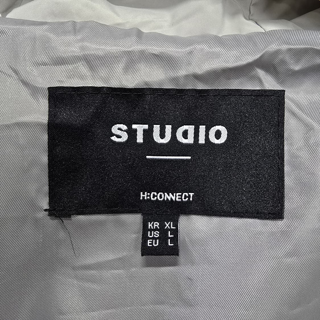 새제품)에이치커넥트 후드 롱 바람막이 코트 105 상품이미지7