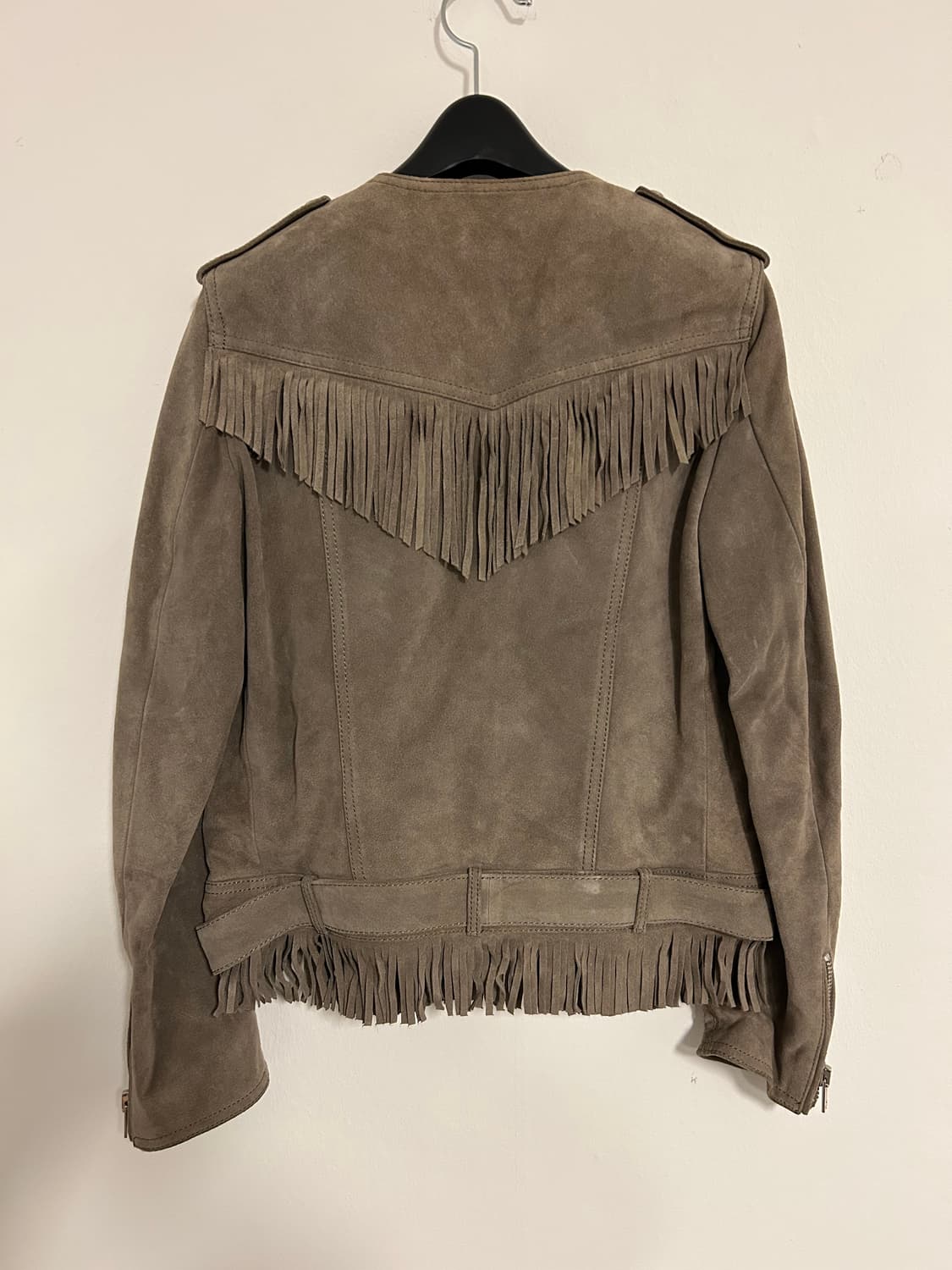 The Kooples 웨스턴 프린지 스웨이드 가죽자켓 상품이미지3