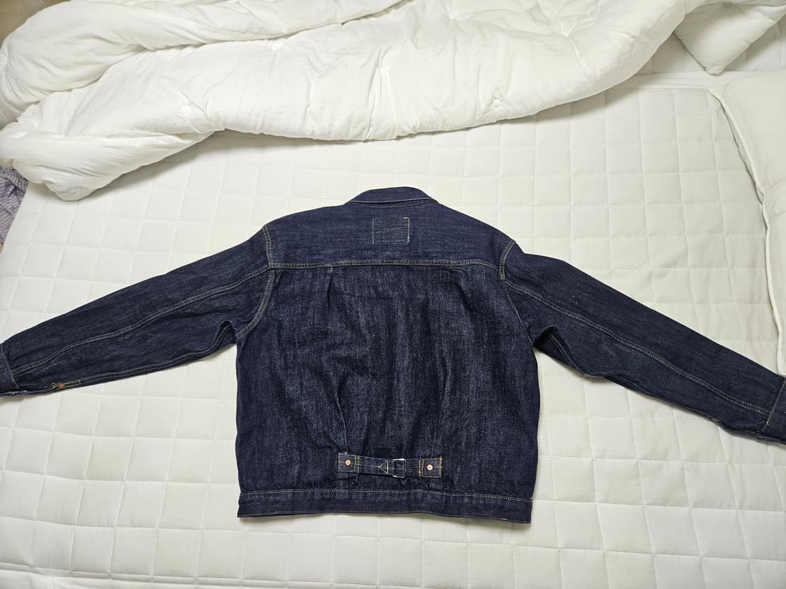 아웃스탠딩 멋렙 데님셋업 m사이즈 판매합니다. 상품이미지4