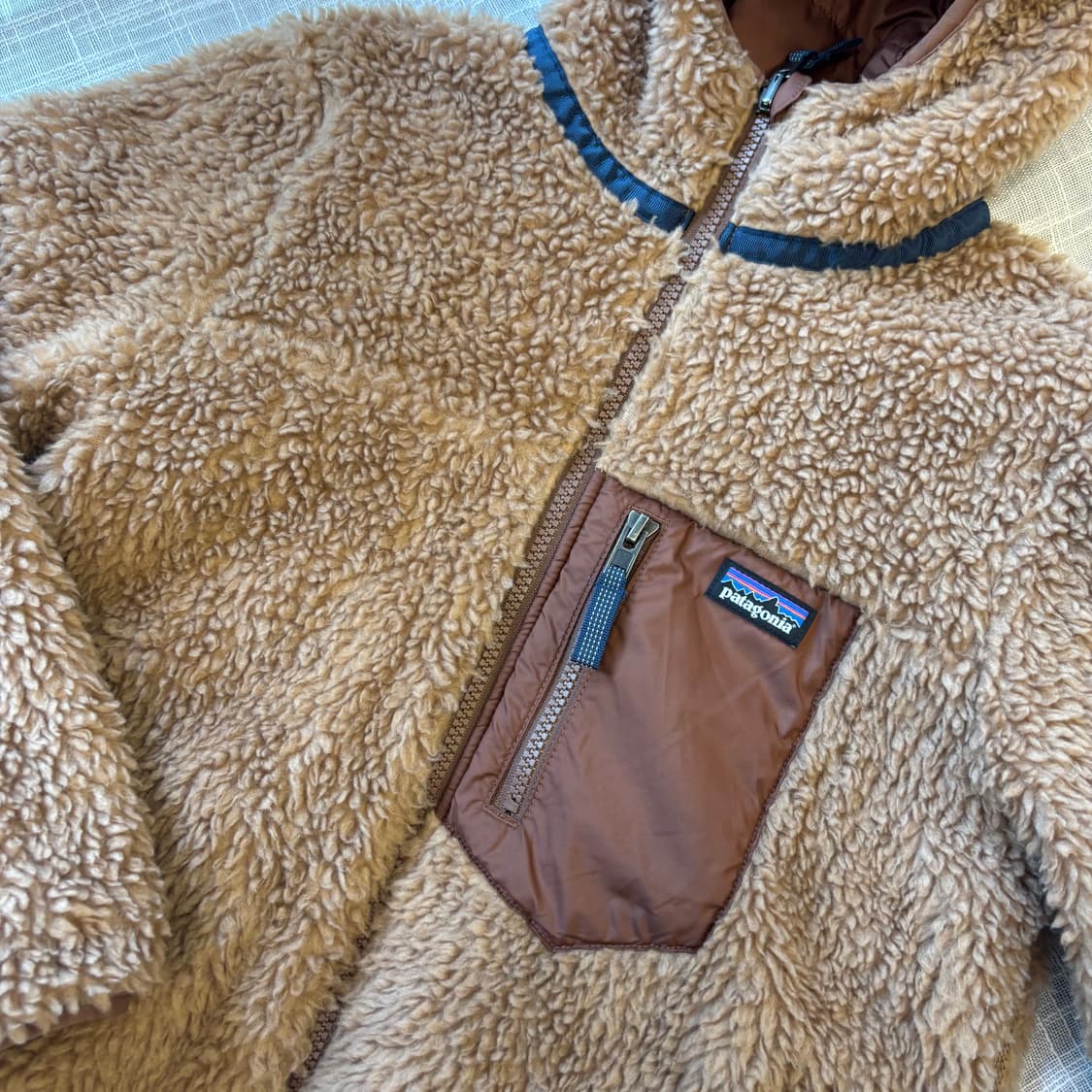 파타고니아 키즈 양면 후리스 점퍼 M(10)   상품이미지4