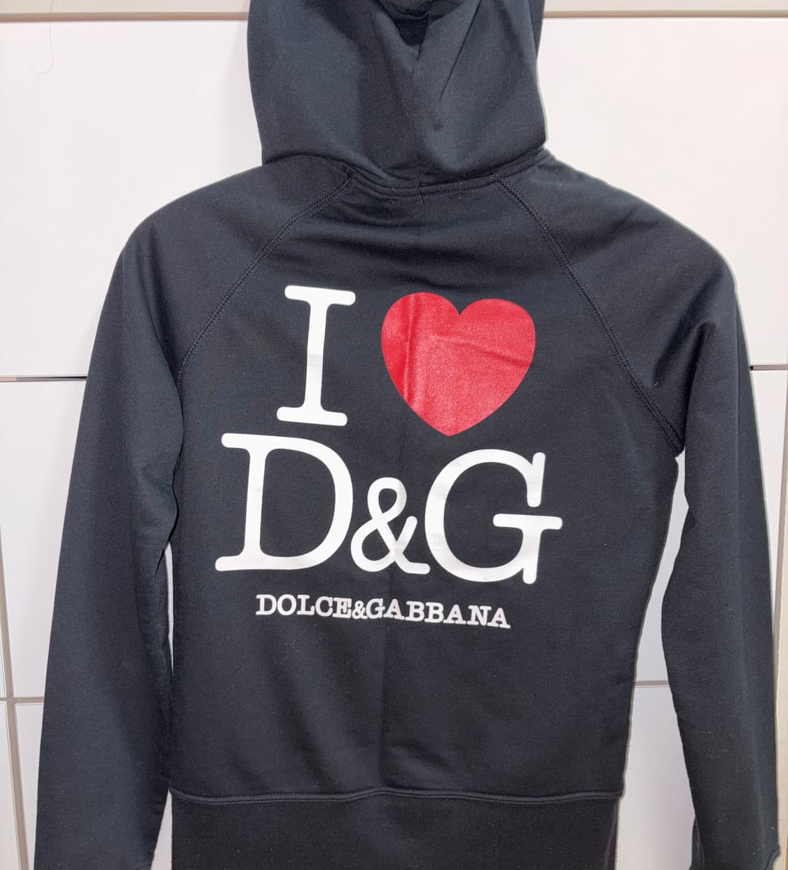 케미컬스포츠 돌체앤가바나 후드집업 I Love Dolce 판매 상품이미지3