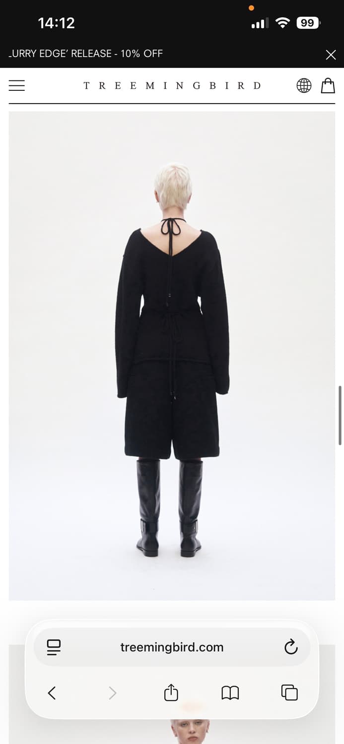 트리밍버드 투웨이 스트랩 니트 상품이미지3