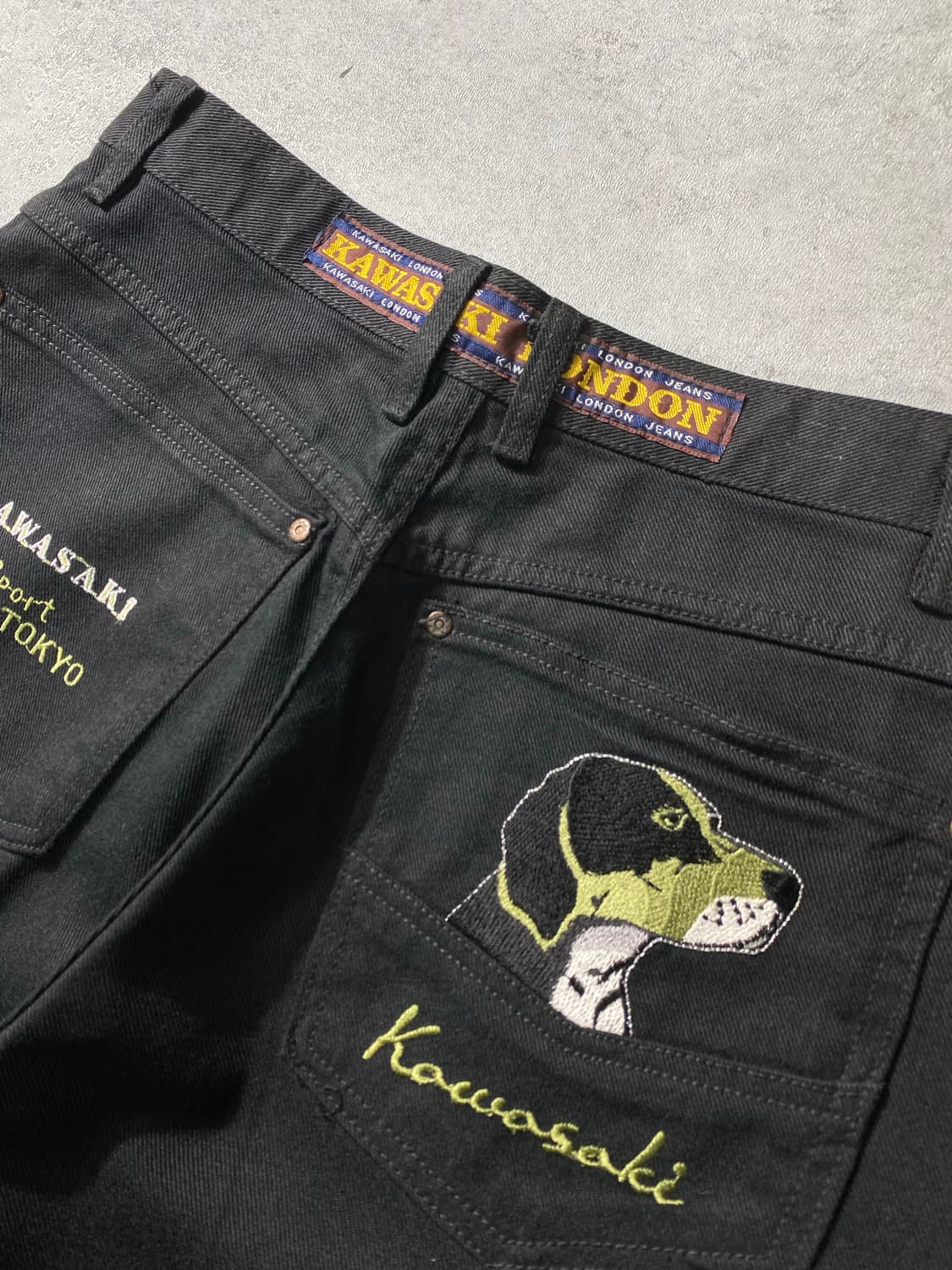 [28] 90s Kawasaki 가와사키 스포츠 루즈핏 팬츠 상품이미지3