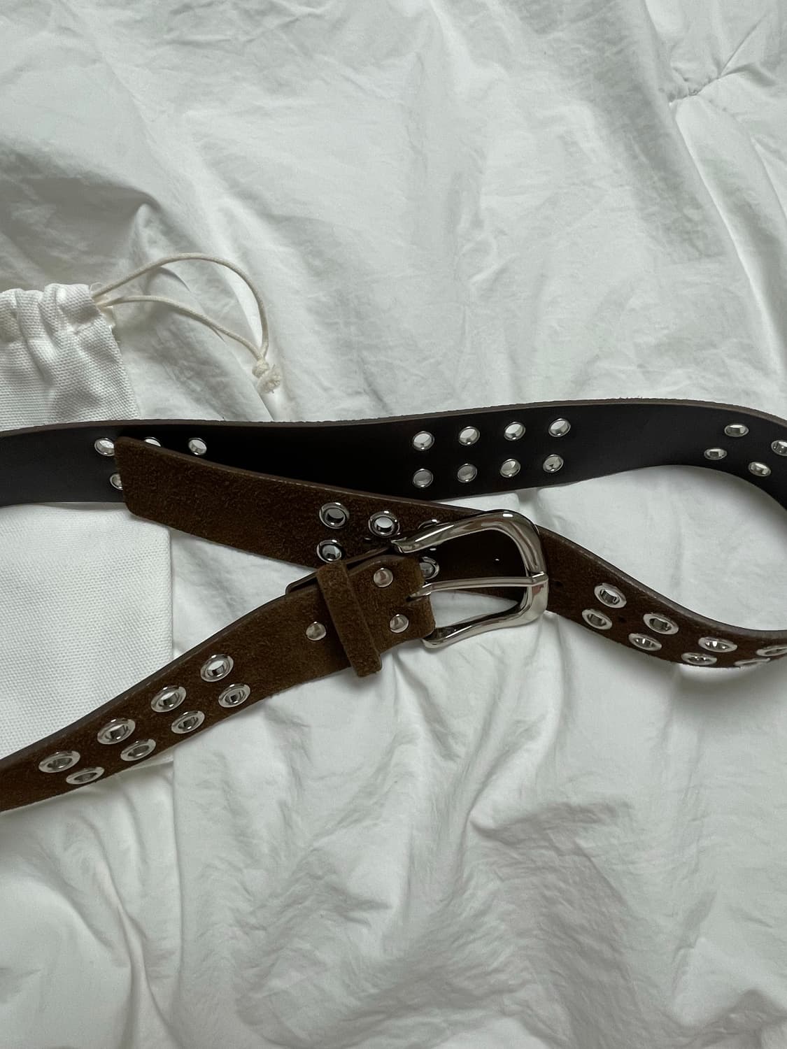 피알룸 스웨이드 벨트 상품이미지5