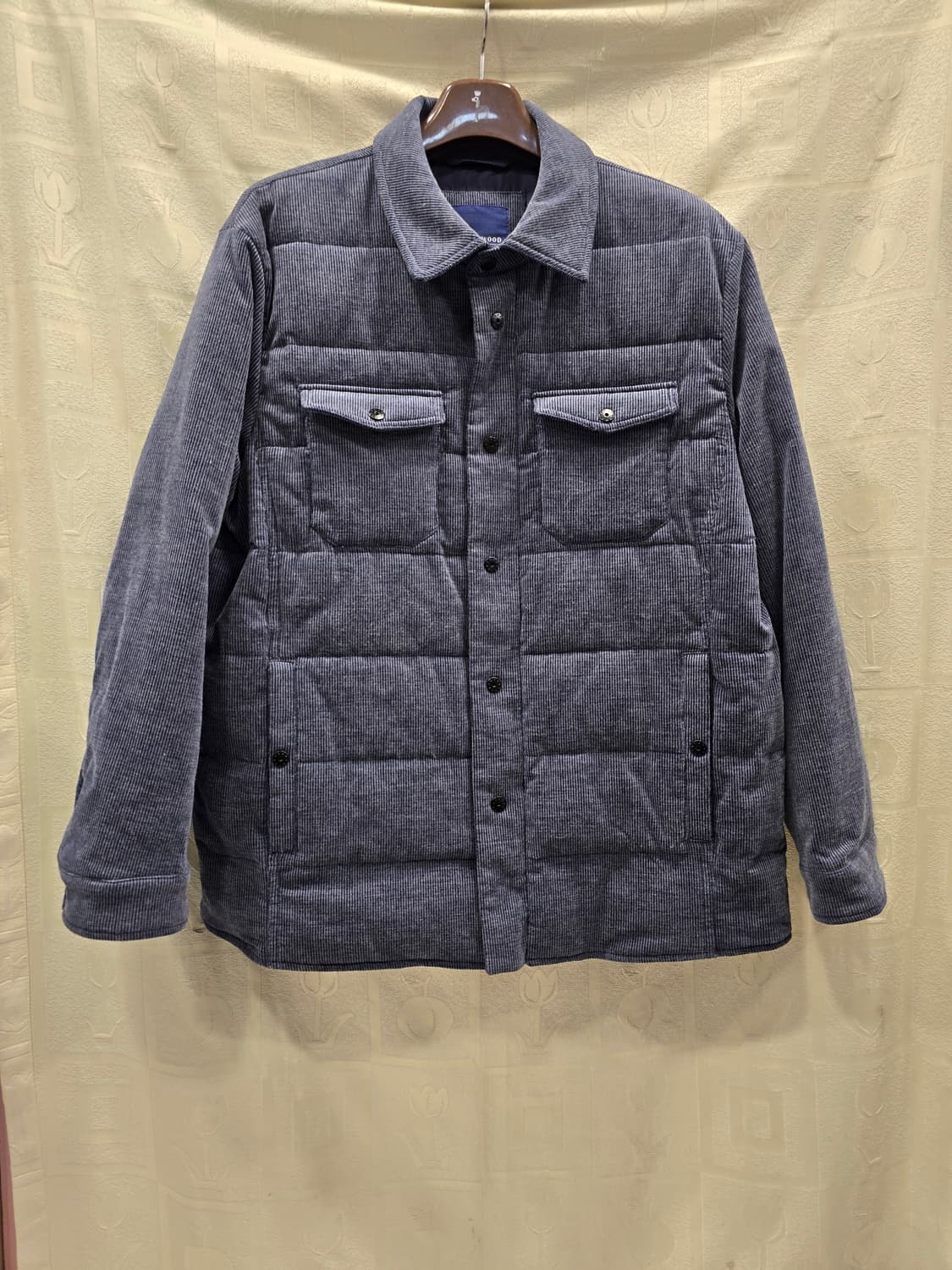 거의새거) 코오롱 브렌우드 코듀로이 패딩 셔츠 자켓 110 상품이미지1