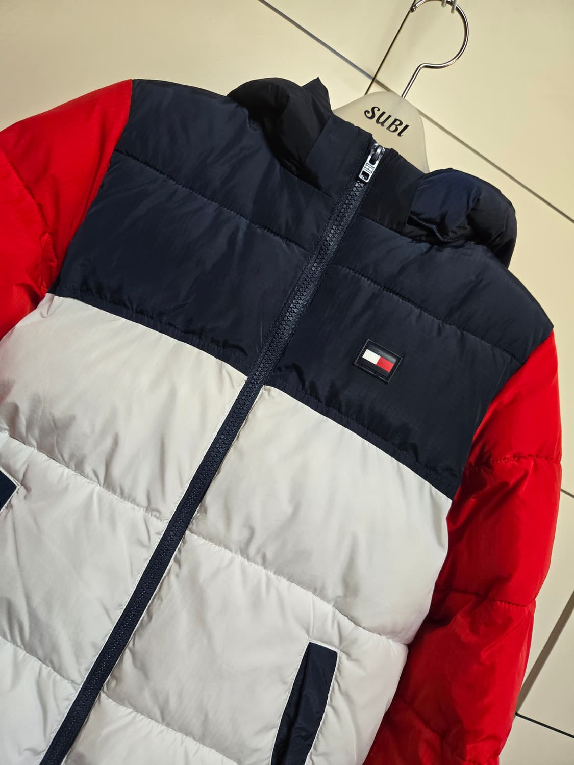 타미힐피거 주니어 알래스카 후드 컬러블록 패딩(8~10세) 상품이미지2