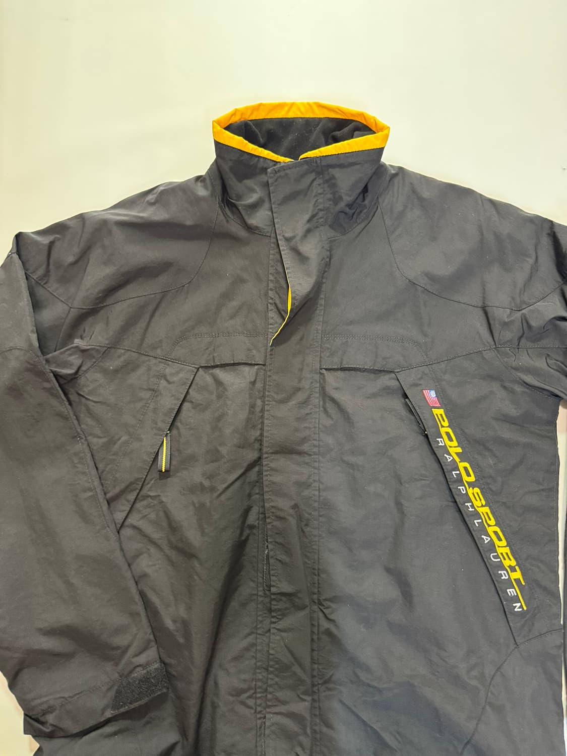 폴로스포츠 빈티지 바람막이 자켓(M사이즈) 상품이미지5