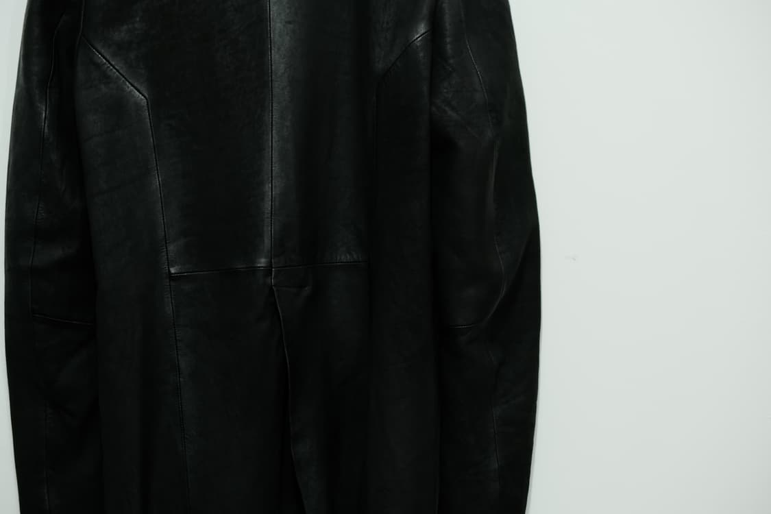 Army of me Layered leather blazer 상품이미지6