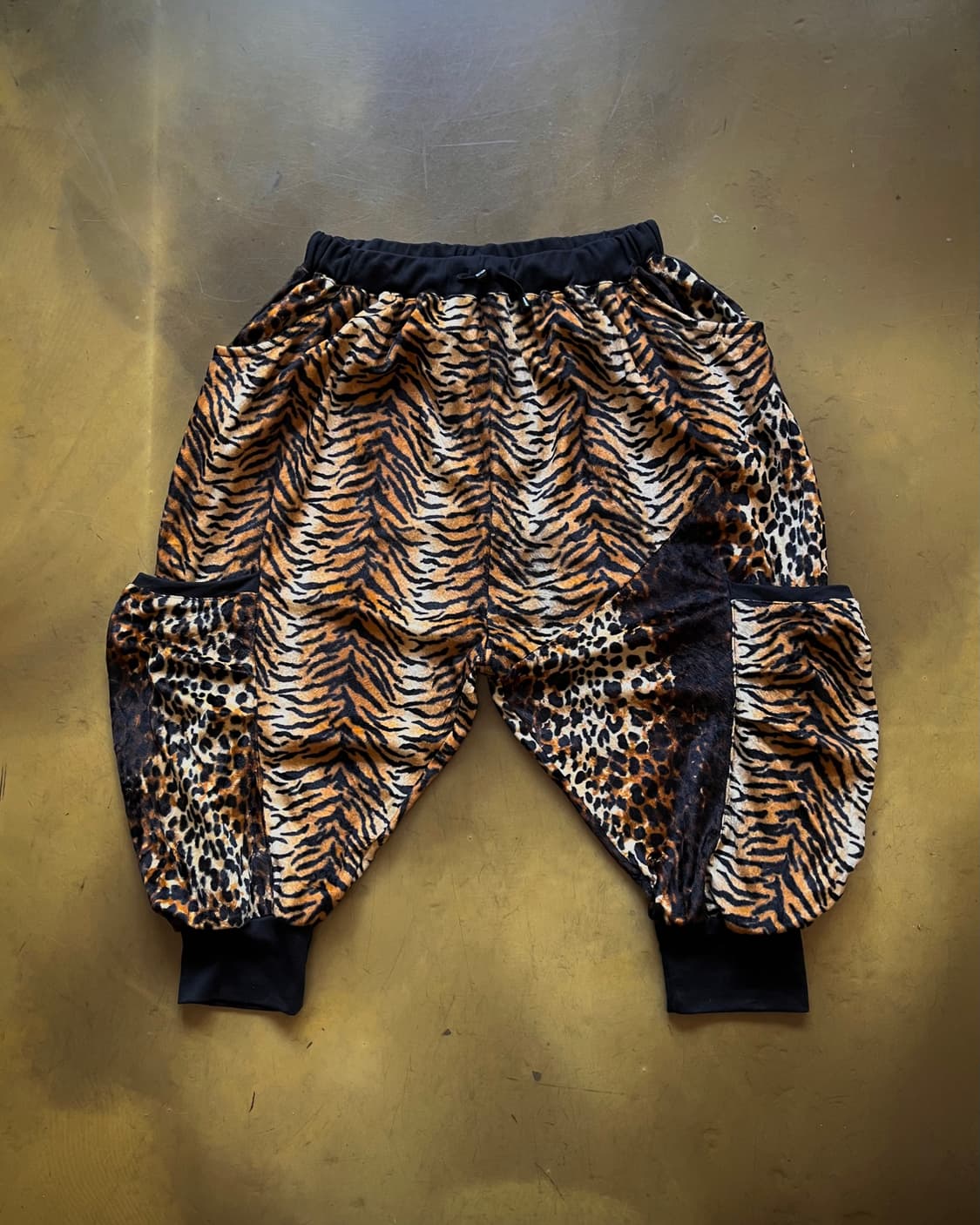 2000s Clash Ahead Leopard Baggy Pants 상품이미지3