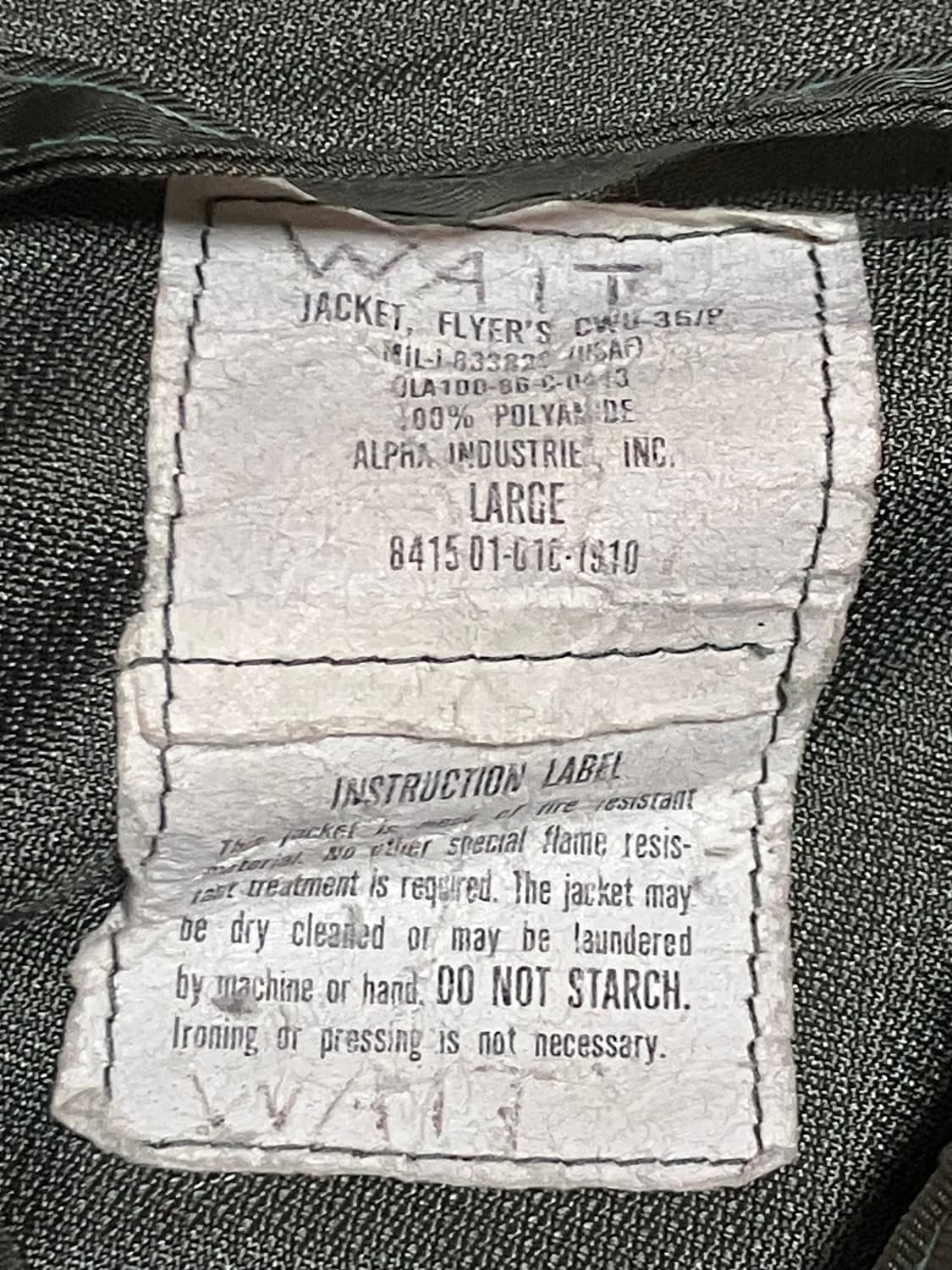 cwu36/p 알파인더스트리 라지 상품이미지6