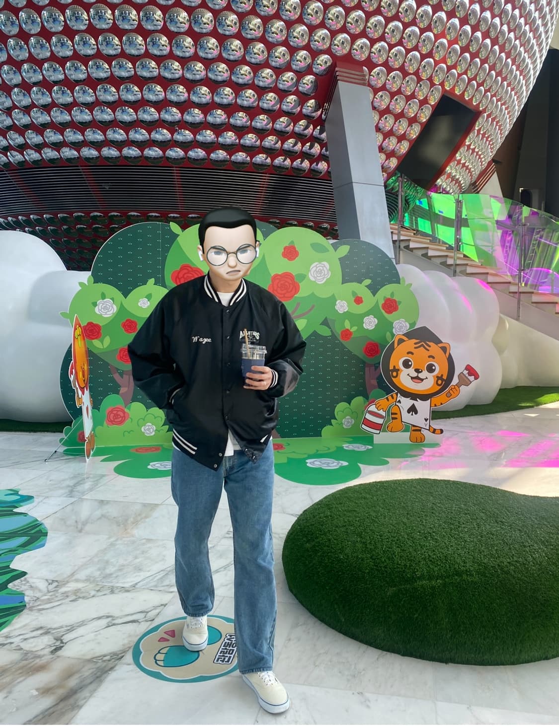 빈티지 USA 바시티 자켓 판매 합니다 상품이미지1