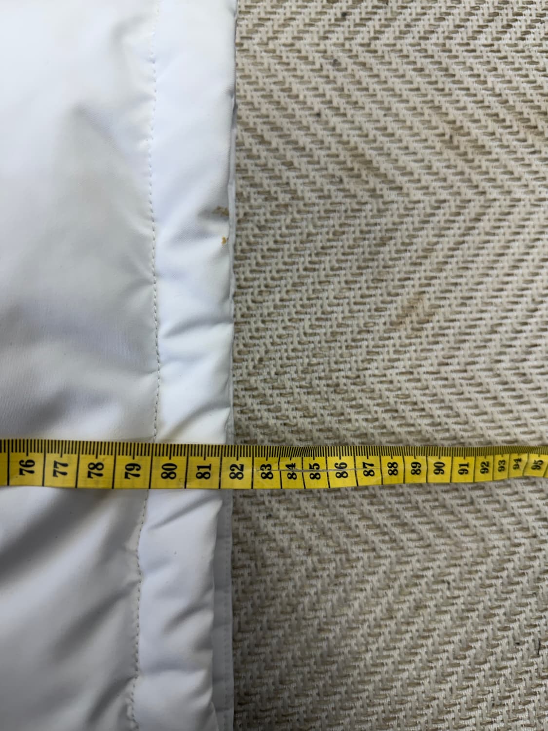 정품) 노스페이스 여성 화이트 구스패딩 100 상품이미지10