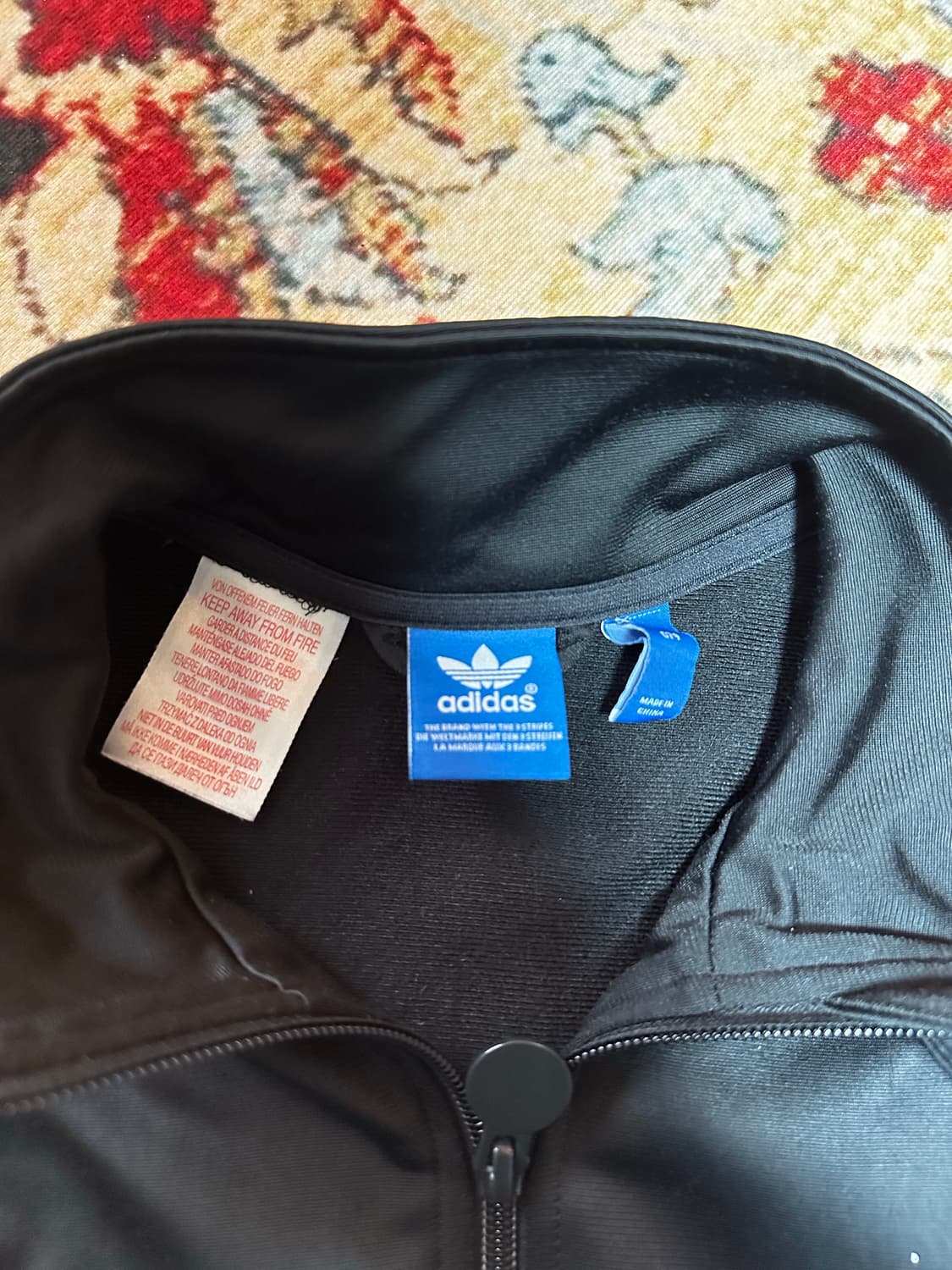 아디다스 타르탄 레드 백로고 삼선 트랙탑 져지  상품이미지2