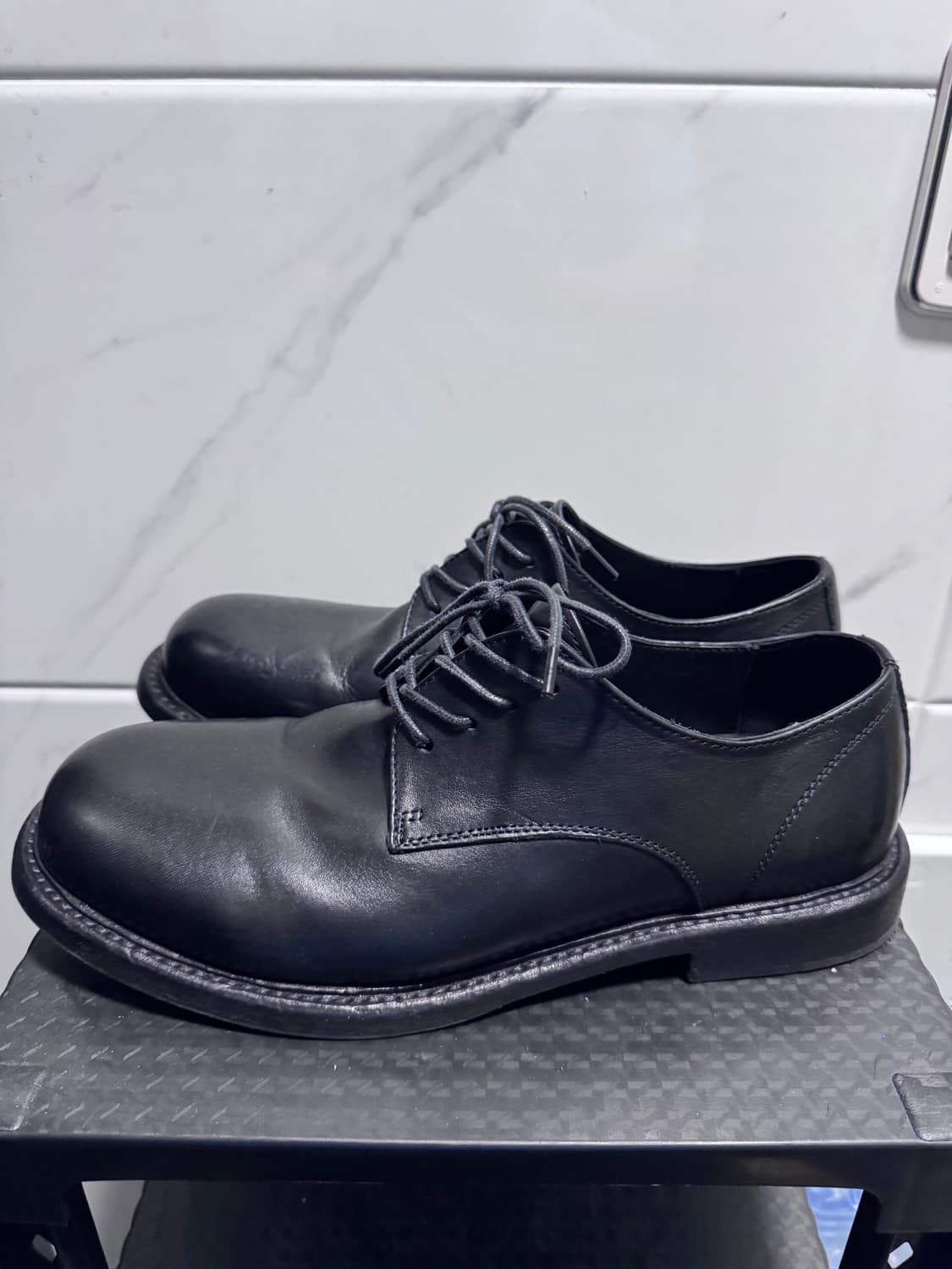 로스트가든 유니폼 워시드 블랙 더비 280 상품이미지4