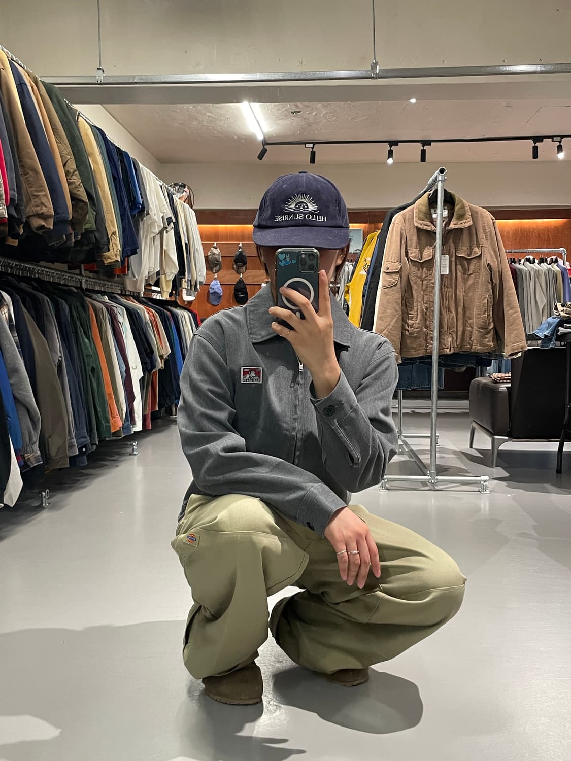 벤데이비슨 x 빔즈 아이젠하워 자켓   상품이미지3