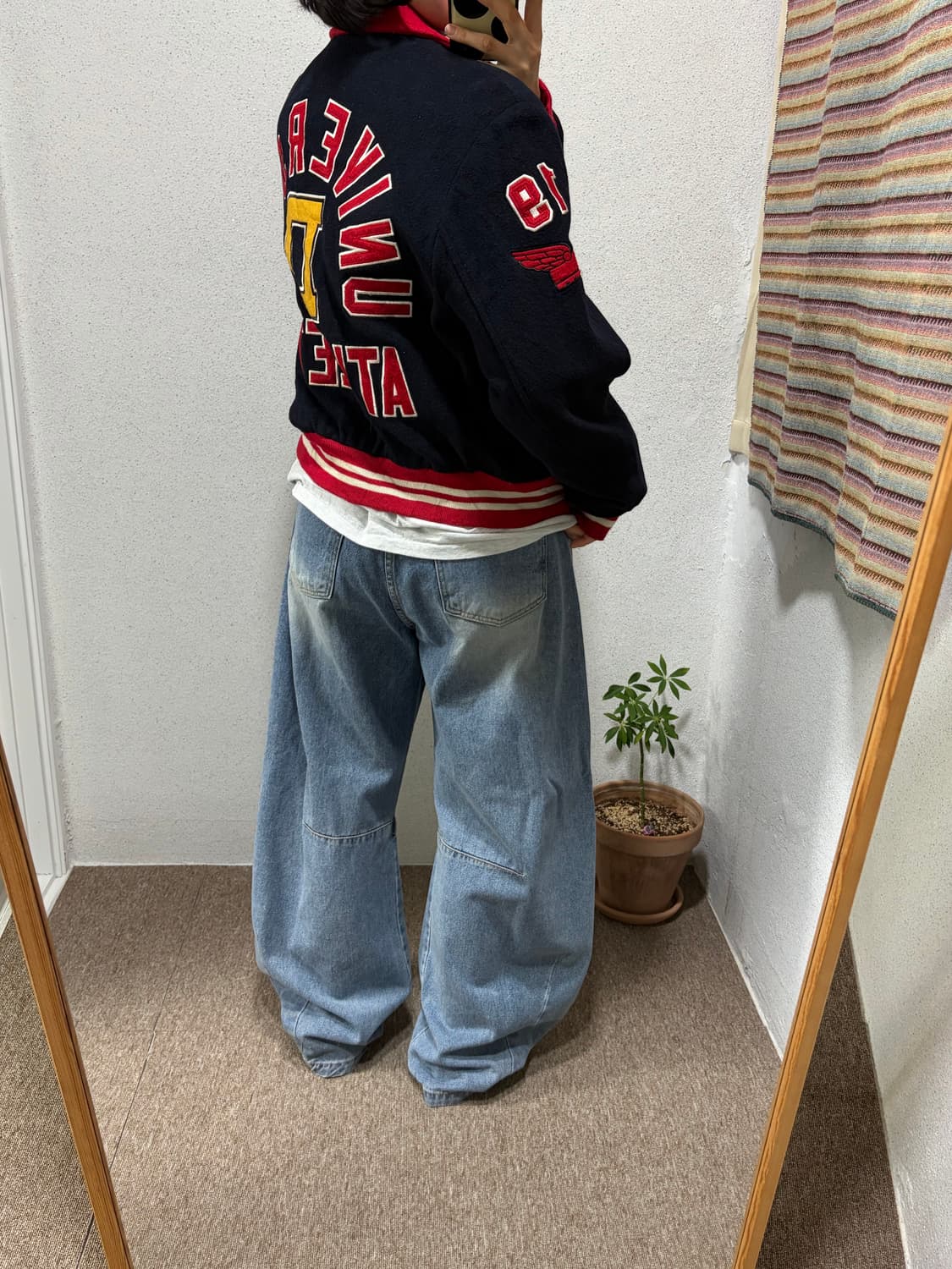 90's DKNY 울바시티자켓 상품이미지5