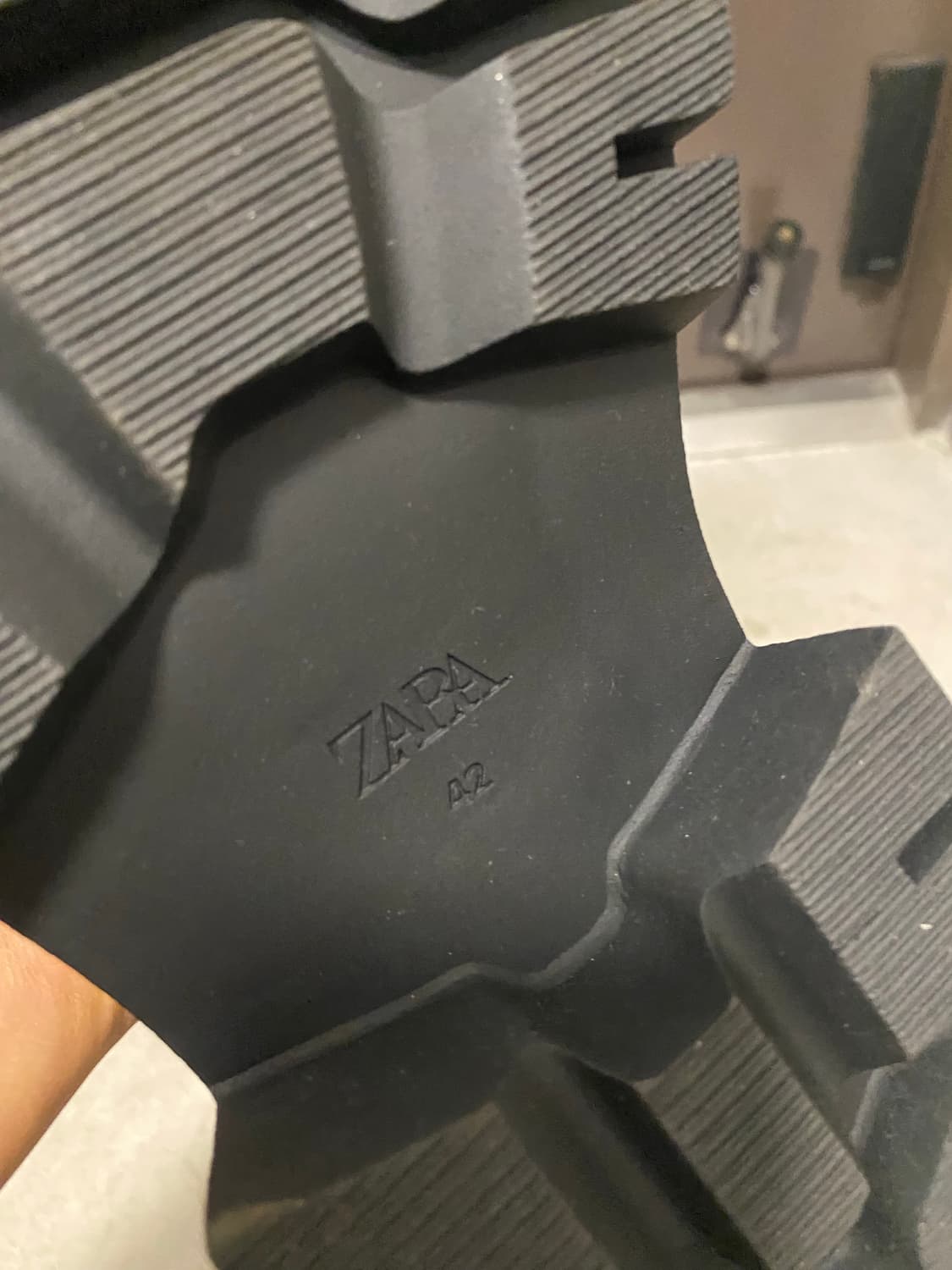 자라 남성 버클 레더 로퍼 구두 클로그 블로퍼 6cm 270 상품이미지8