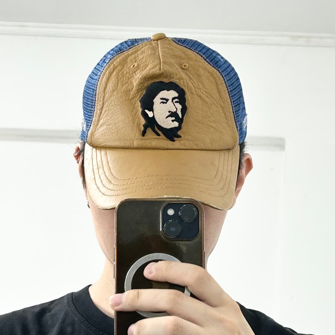Mok Moto 레더 메쉬 볼캡 상품이미지2