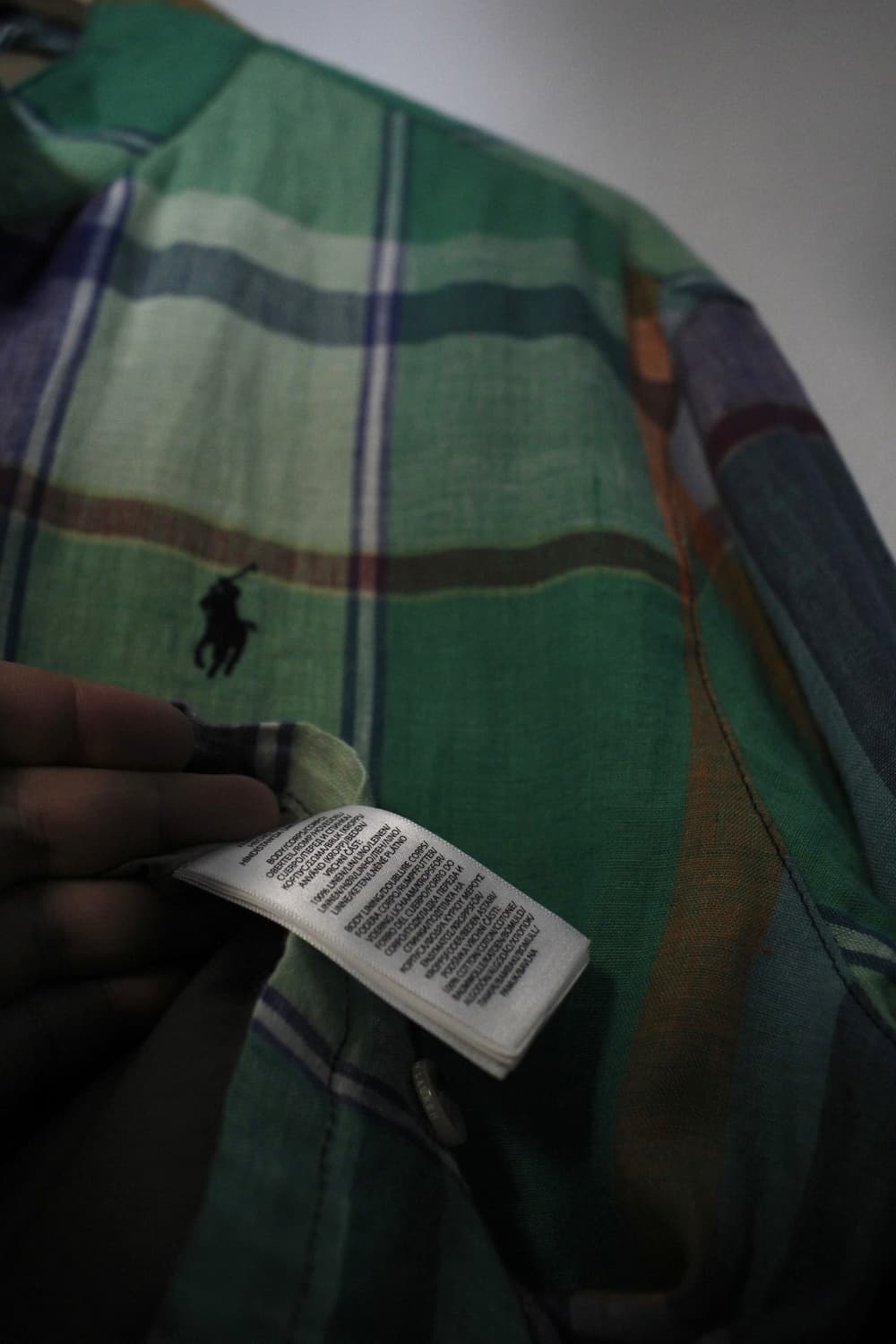 폴로Polo Ralph Lauren Linen Check Blouson 상품이미지7