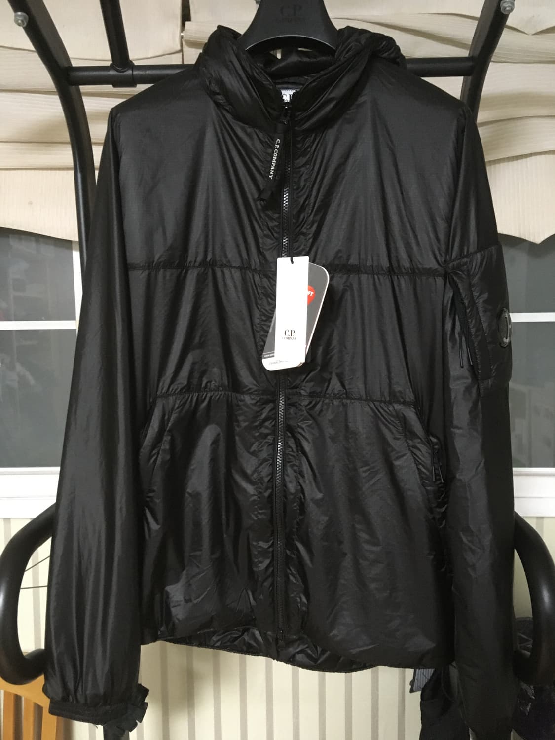 (XL)CP컴퍼니 나다쉘 후디드 자켓 블랙 판매합니다 상품이미지3