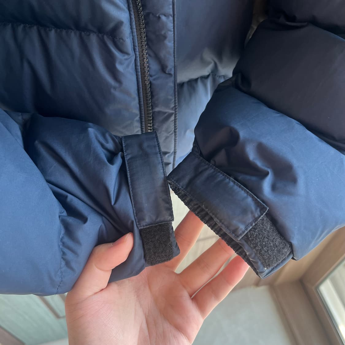 (L)노스페이스 1992 눕시 EX 패딩 잉크블랙 네이비 상품이미지5