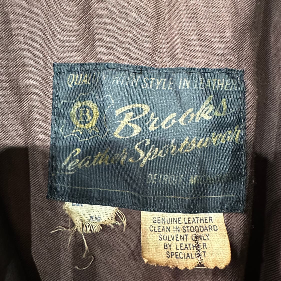 브룩스브라더스 가죽 레더 자켓 상품이미지5