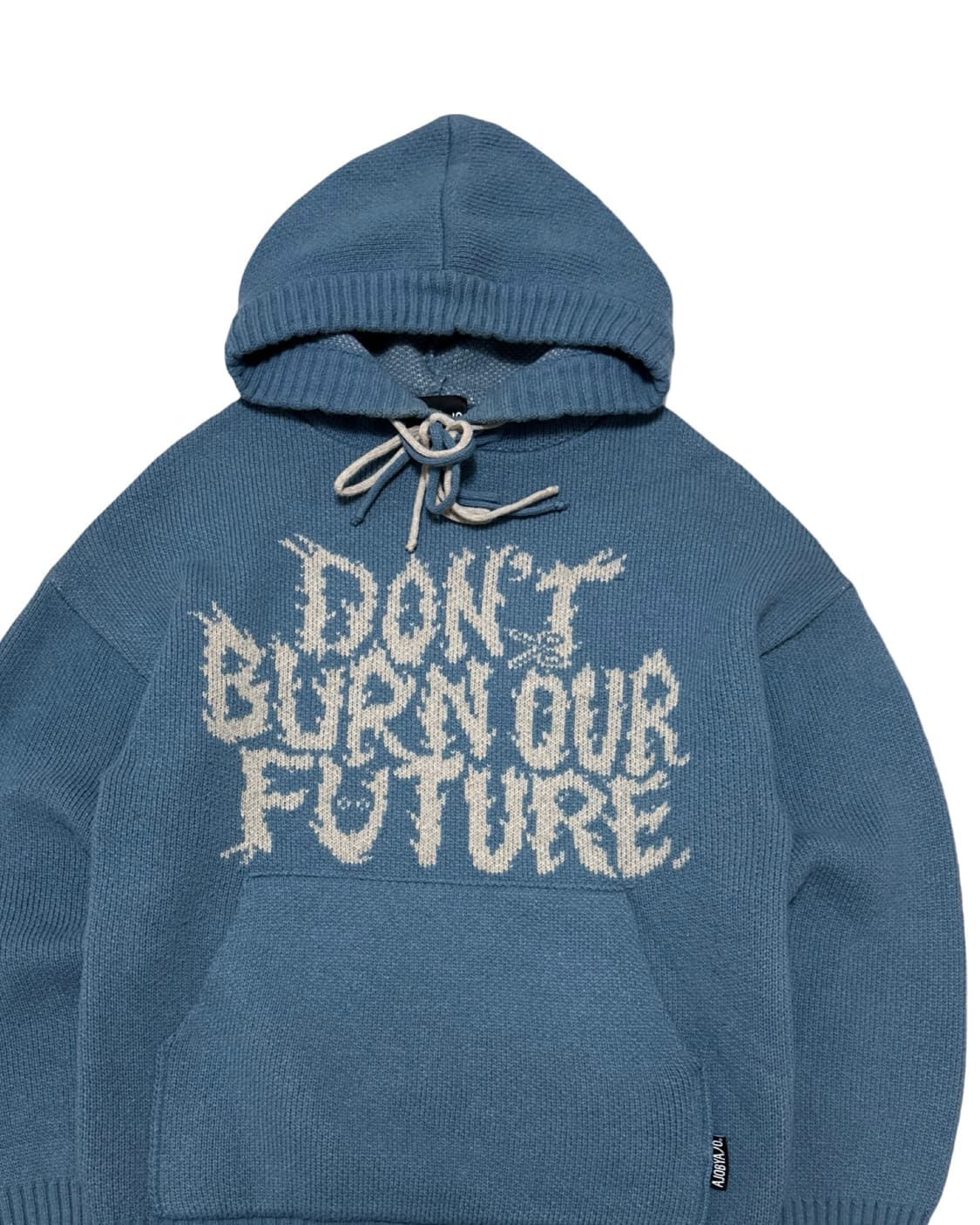 아조바이아조 니트 후드티 상품이미지2