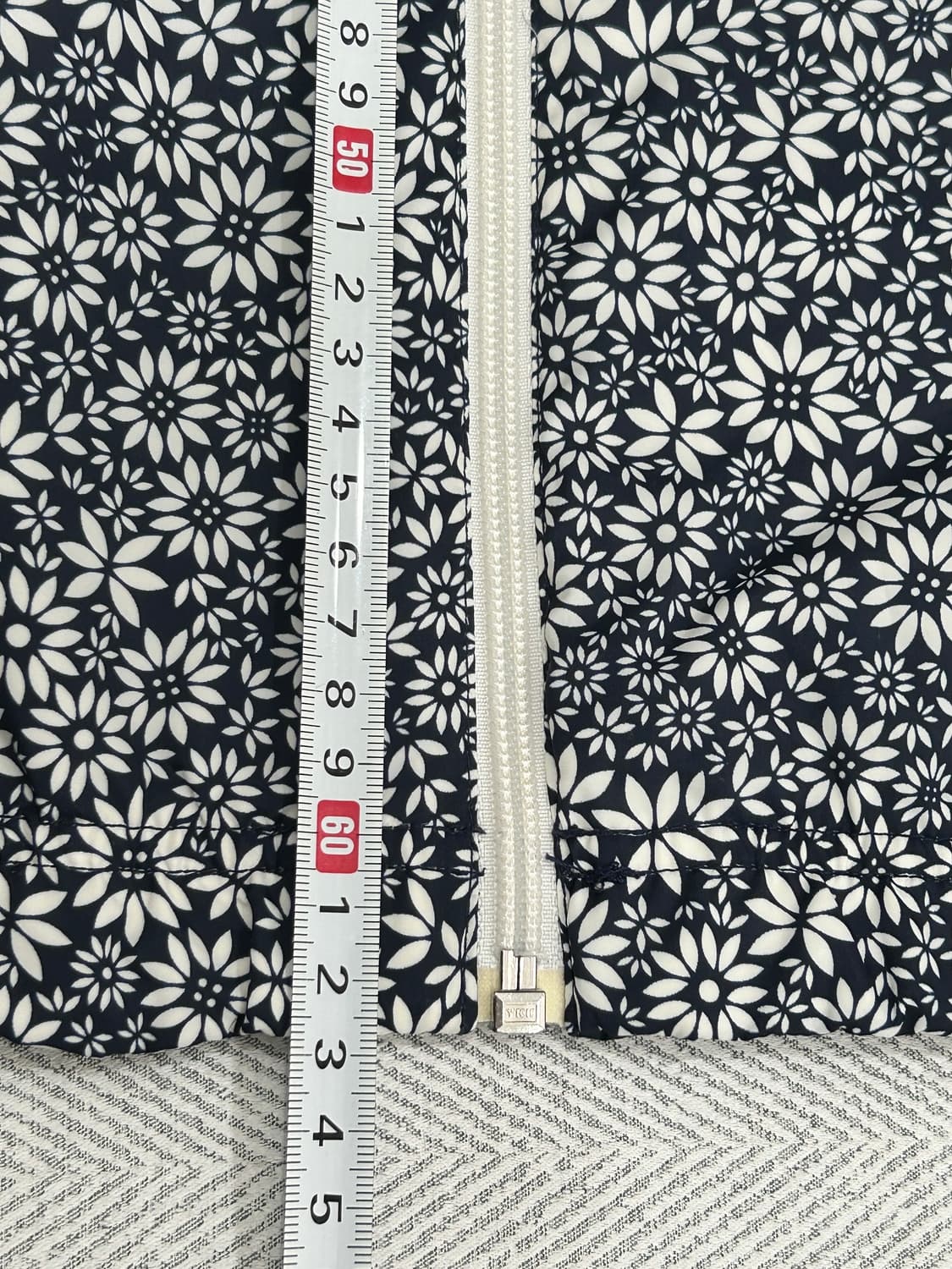 아디다스 플라워 리버시블 후드 바람막이 여성 M 네이비 상품이미지7