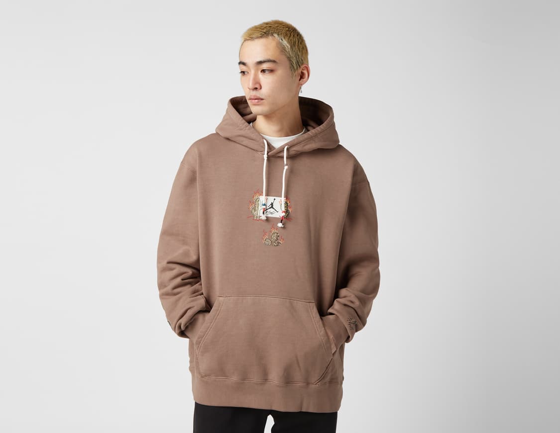 트래비스스캇 x 조던 후디 앤티크 브라운 상품이미지1