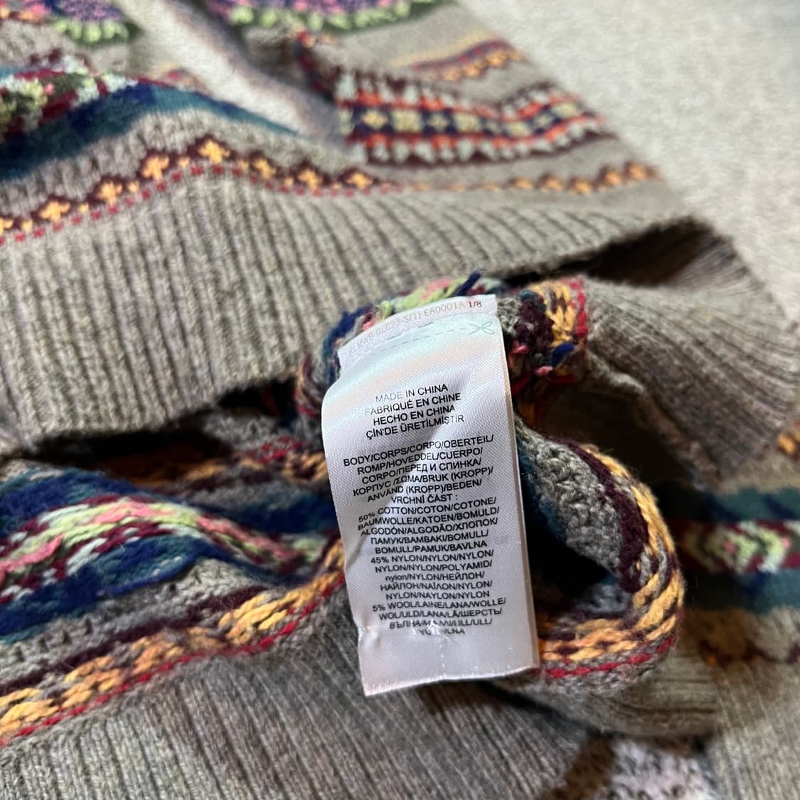 랄프로렌 우먼 페어아일 니트 상품이미지4