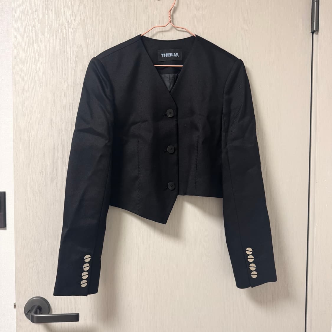 (s) 더일마 언발 크롭 자켓 상품이미지1