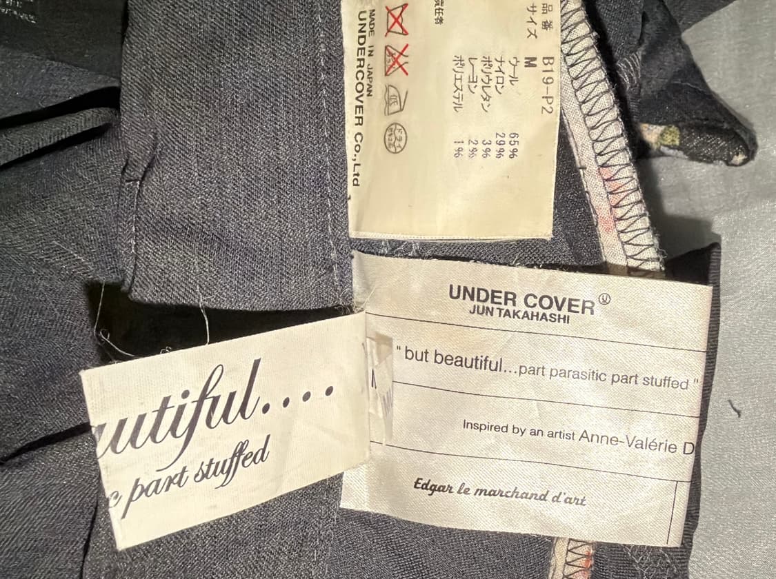 Undercover 2004AW but beautiful... 트라우저 상품이미지10