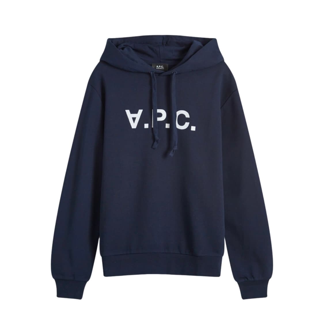 [새상품] 아페쎄 APC 스탠다드핏 후드 티셔츠 다크네이비 L 상품이미지3