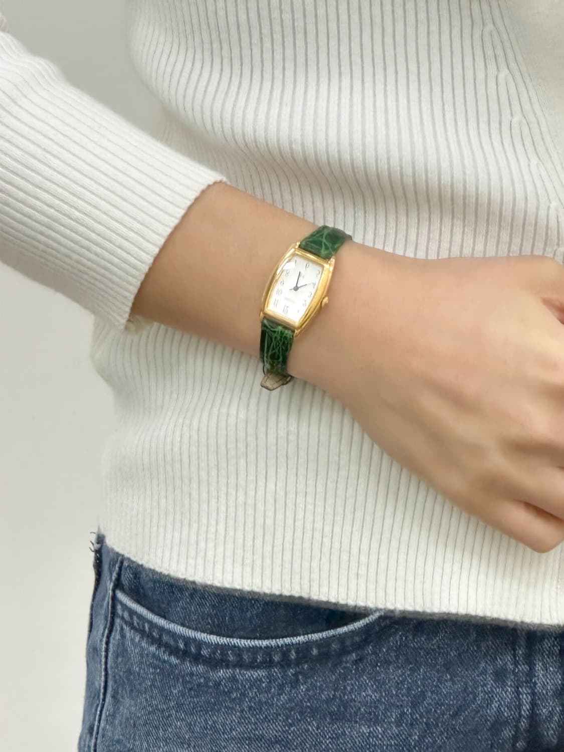 seiko / 세이코 골드 쿼츠 시계  상품이미지8