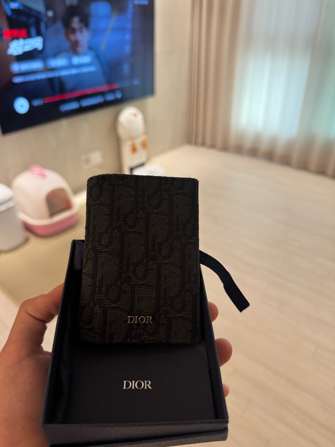 [정품] 디올 오블리크 오거나이저 지갑 상품이미지1