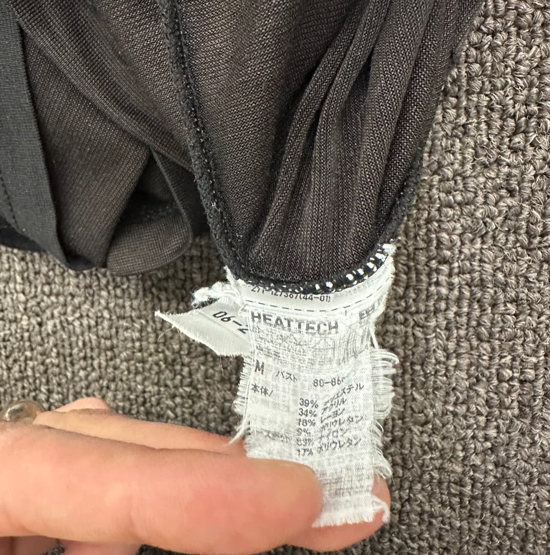 M)Japanese vintage 여성 블랙 레이스 나시 상품이미지3