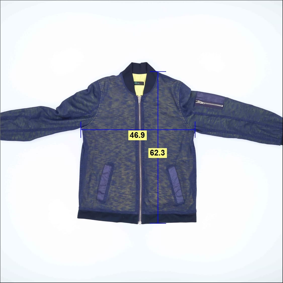 44 베네통 여성 블루종 0323H1 상품이미지6