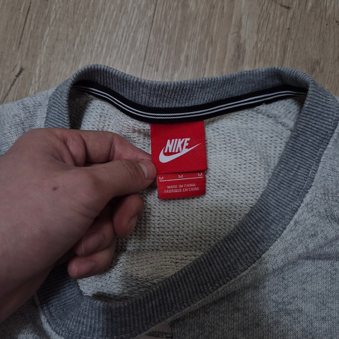 나이키 빅로고 배색 시보리 맨투맨 M(95) 상품이미지7