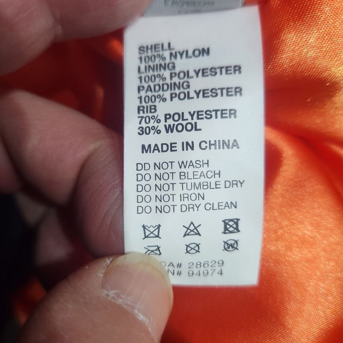 [남XL]스투시x꼼데가르송 MA-1 봄버 자켓[Y61-310] 상품이미지10