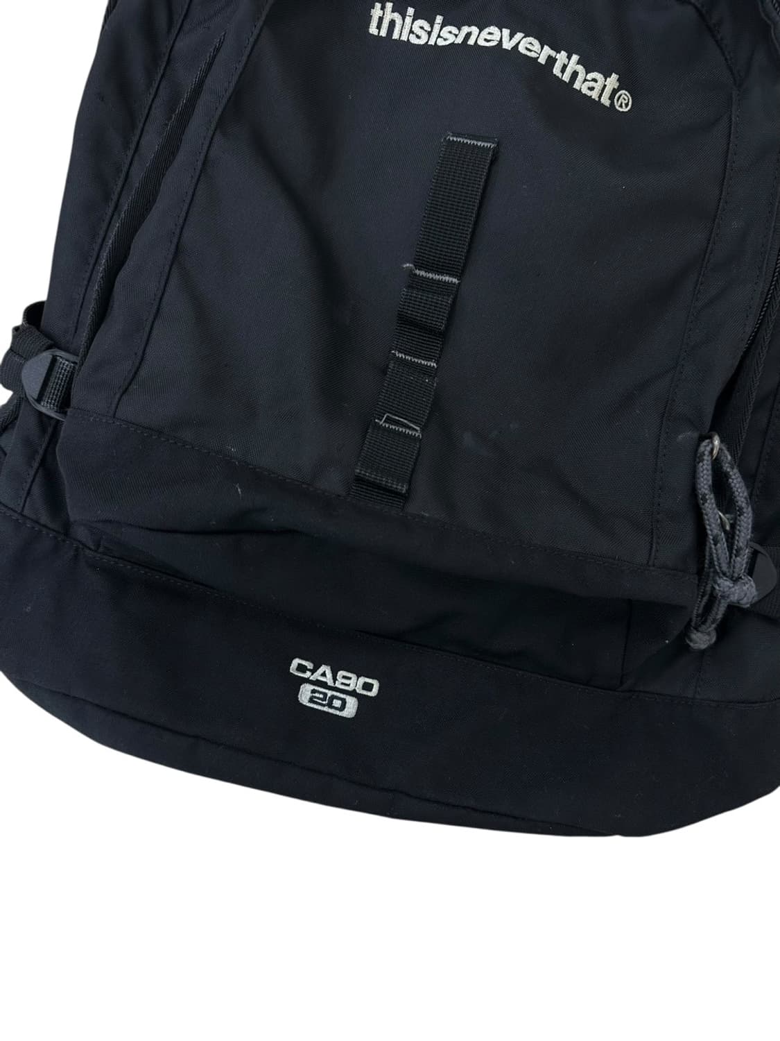 디스이즈네버댓 디네댓 백팩 가방 블랙 상품이미지3