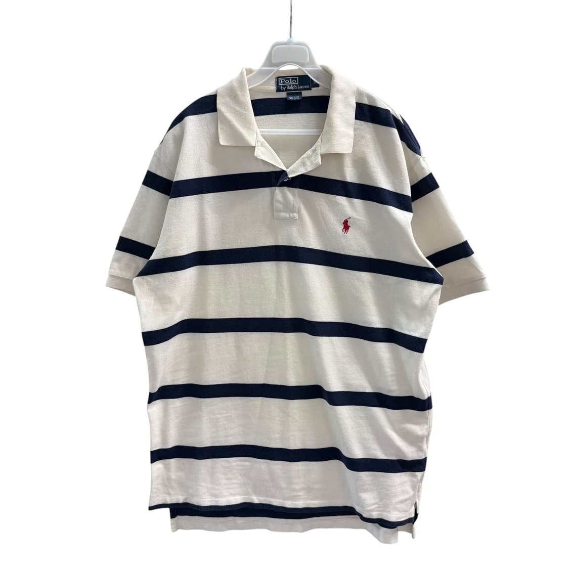 [L] 폴로 스트라이프 카라 반팔티 상품이미지3