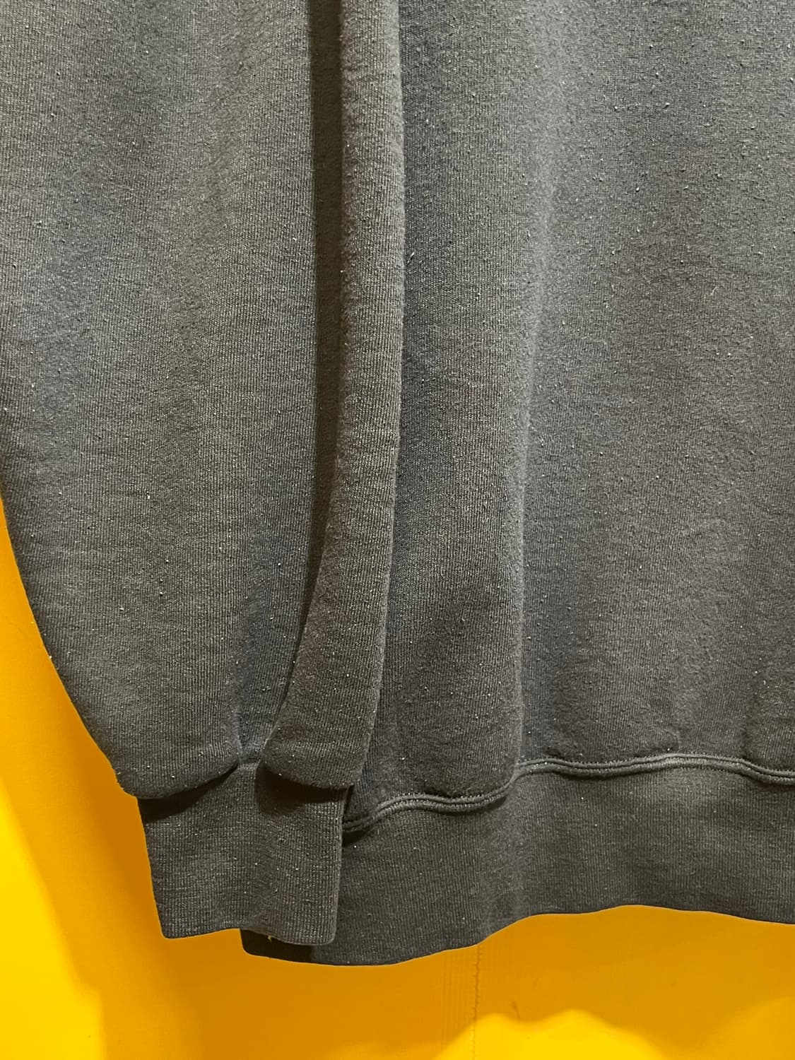 [3XL] 러셀 애슬레틱 무지 기모 맨투맨 네이비 상품이미지4