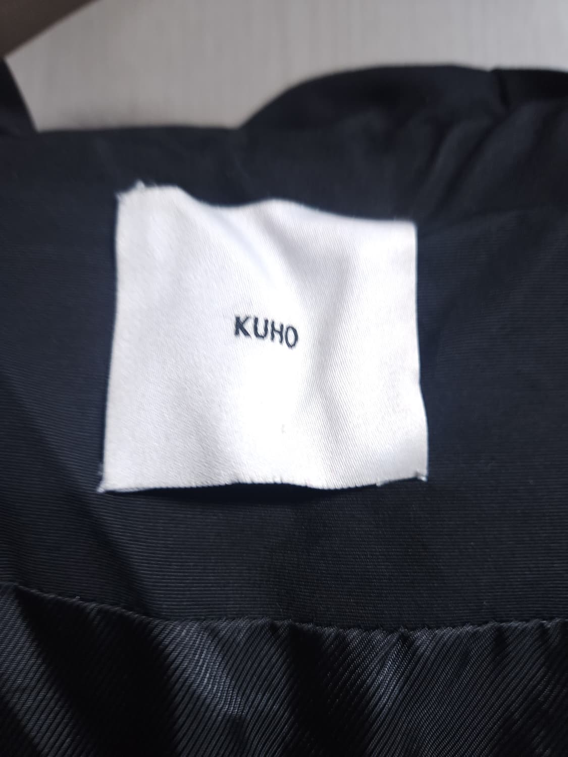 구호(KUHO) 폭스퍼 롱패딩, 55 size 상품이미지2